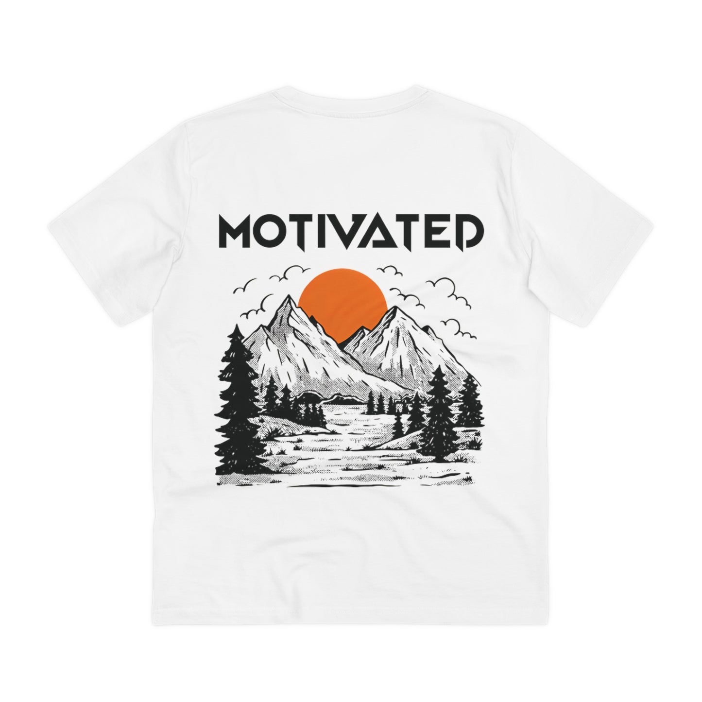 Organic "Motivated Mountains" T-Shirt