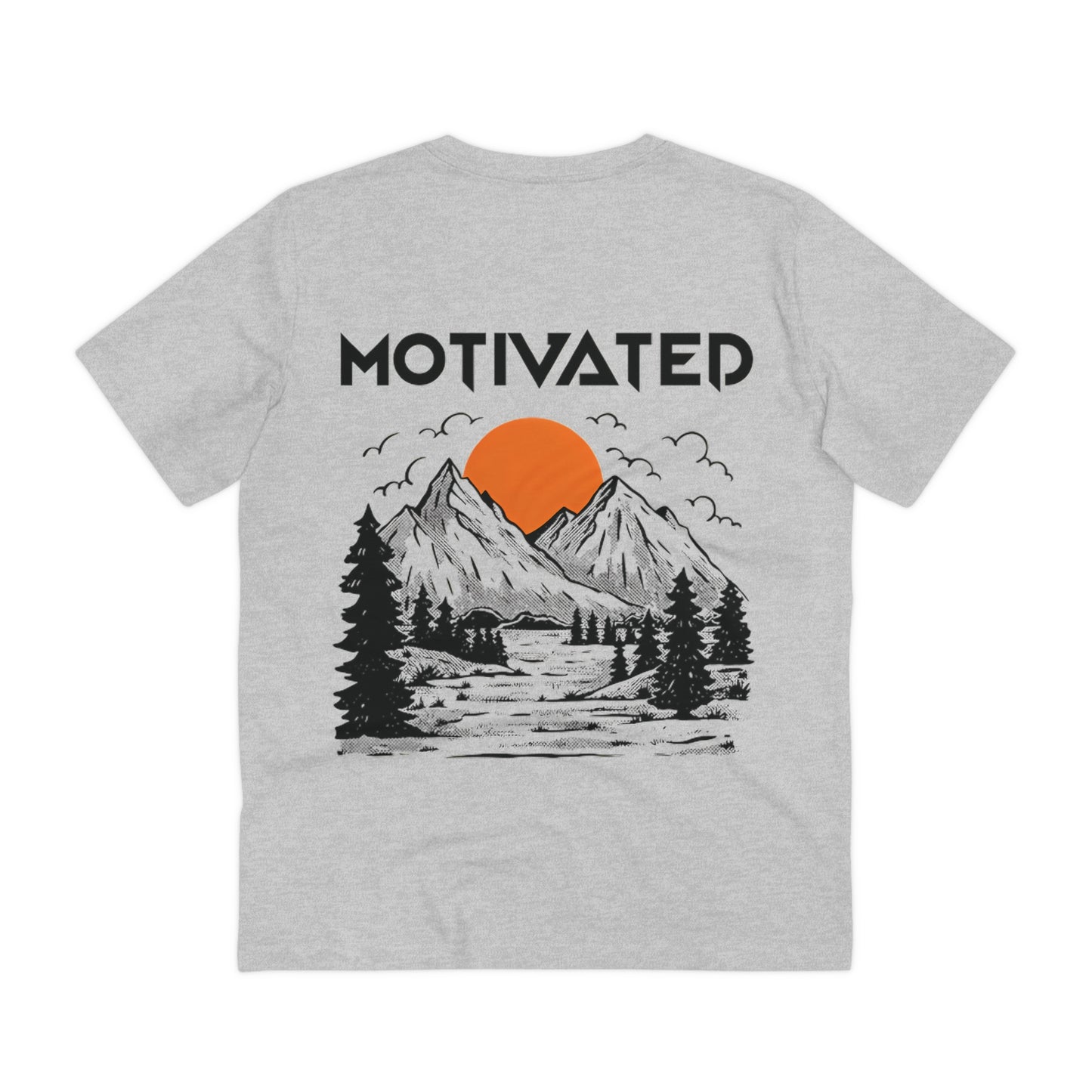 Organic "Motivated Mountains" T-Shirt